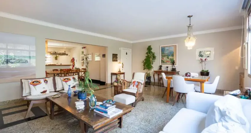 Atraente apartamento tipo para venda em jardim paulista com 3 quartos, sendo 1 suíte, 166m²