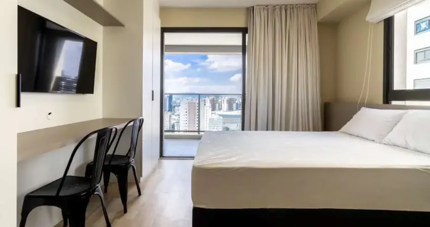 Versátil studio para venda em pompeia com 1 quarto, sendo 1 suíte, 29m²