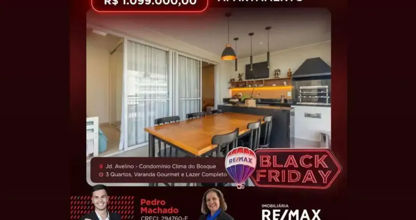 Elegante apartamento tipo para venda em jardim independência com 3 quartos, sendo 1 suíte, 96m²