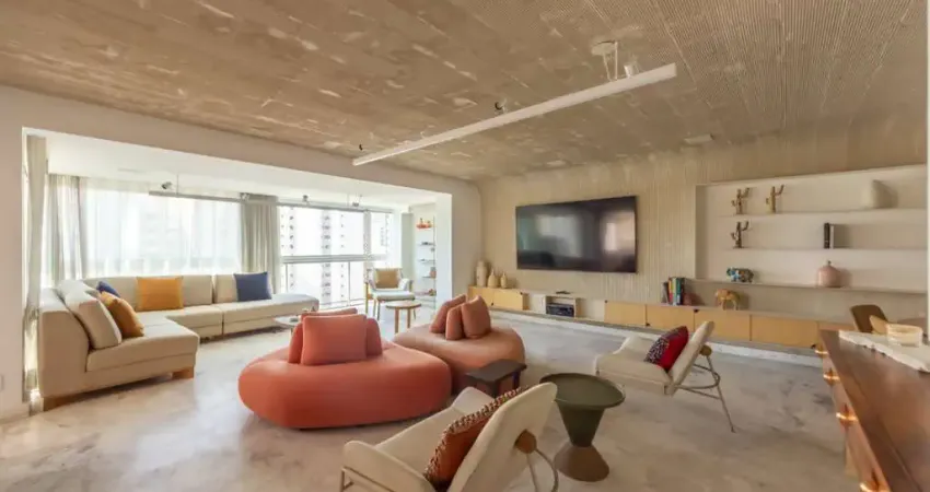 Atraente apartamento para venda em Paraíso com 4 quartos, sendo 3 suítes , 197m²