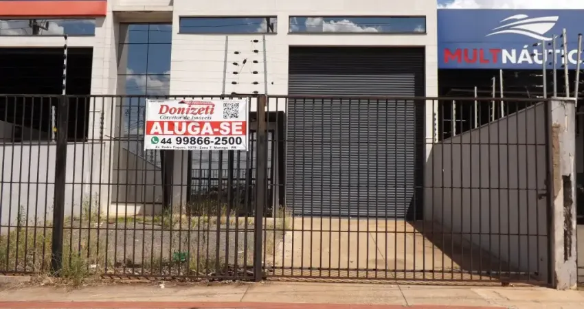 Aluga-se excelente galpão c/ pé direito de 7m altura av. morangueira