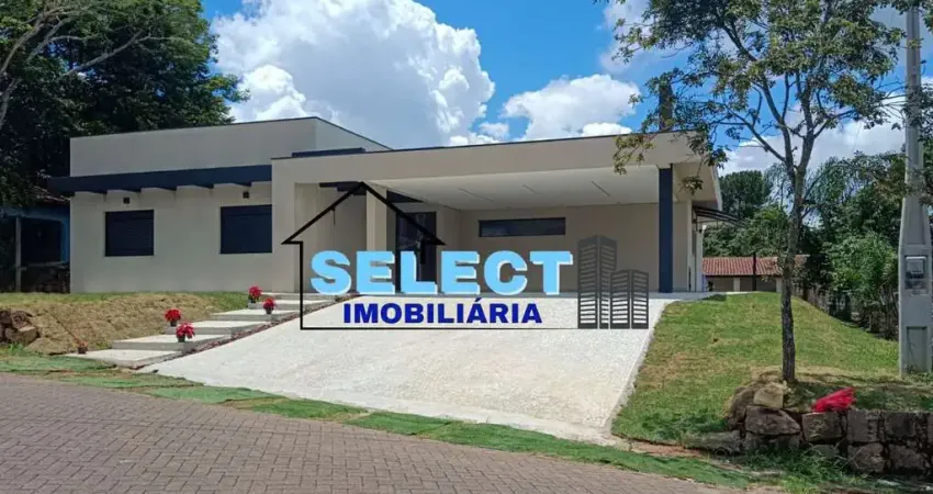 Casa de Condomínio de Luxo em Valinhos-SP, 3 Quartos, 3 Suítes, 3 Salas, 5 Banheiros, 6 Vagas, 320m² no Bairro Pinheiro!