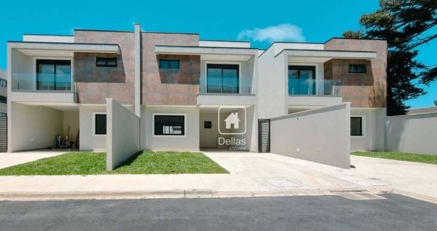 Sobrado com Condomínio Fechado  à venda, 131 m² por R$ 749.000 - Vargem Grande - Pinhais/PR