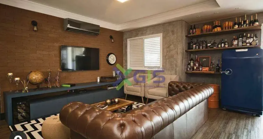 Apartamento com 3 dormitórios à venda, 104 m² por r$ 1.200.000 - jardim urano - são josé do rio preto/sp