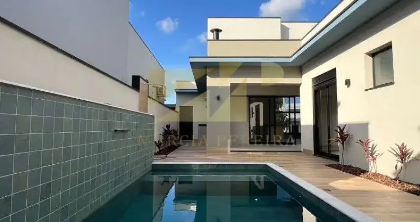 Casa em condomínio jardim piemonte, indaiatuba-sp: 3 quartos, 3 suítes202m²