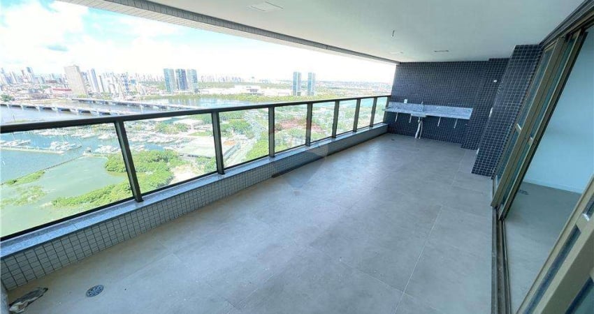 Vendo Apartamento no Mirante do Cais, 268m², 4 quartos, 4 suites, 4 vagas, lazer mais completo da cidade.