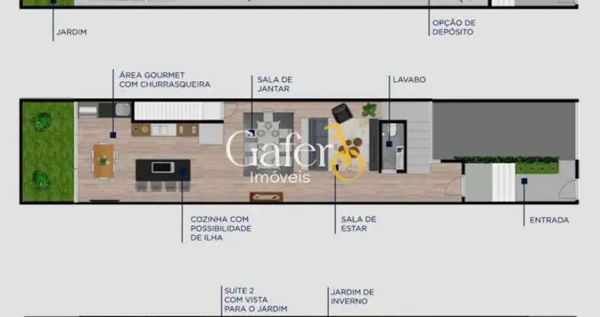 Sobrado para Venda em São Caetano do Sul, Santa Maria, 3 dormitórios, 3 suítes, 4 banheiros, 3 vagas