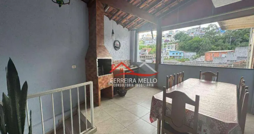 Sobrado com 3 dormitórios à venda, 187 m² por R$ 650.000,00 - Serpa - Caieiras/SP
