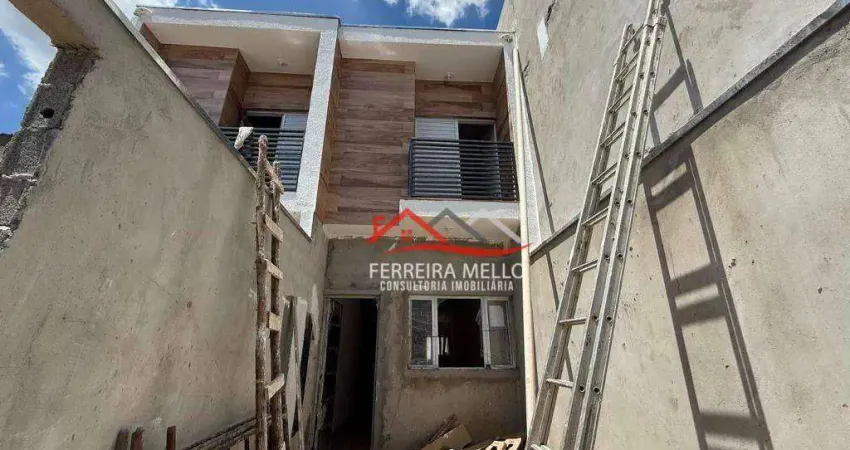 Sobrado com 2 dormitórios à venda, 65 m² por R$ 380.000,00 - Portal Das Alamedas - Franco da Rocha/SP