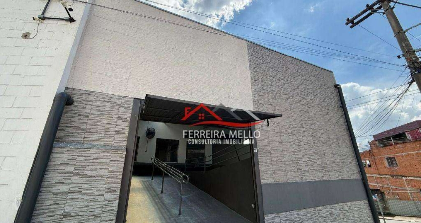 Salão para alugar, 300 m² por R$ 7.500,00/mês - Parque Monte Verde - Franco da Rocha/SP