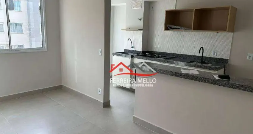 Apartamento com 2 dormitórios para alugar, 42 m² por R$ 1.700,00/mês - Chácaras do Rosário - Franco da Rocha/SP