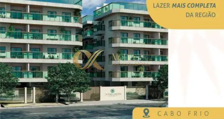 Apartamento novo na quadra da Praia em Cabo Frio - RJ.