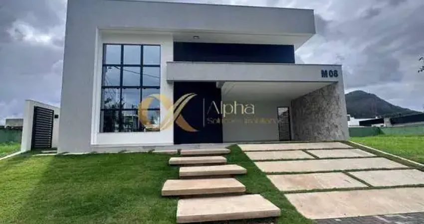 Excelente casa linear com 3 quartos no Condomínio Alphaville de Maricá/RJ