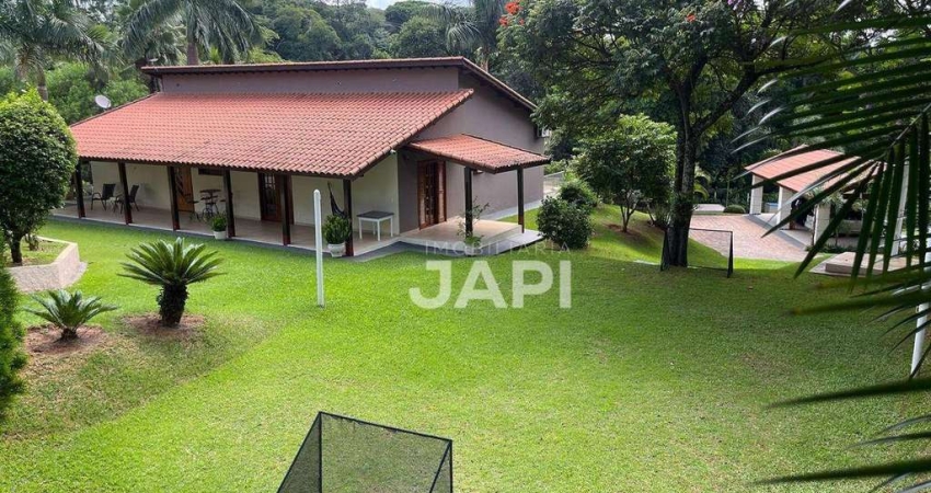Chácara com 9 dormitórios à venda, 48000 m² por R$ 6.240.000,00 - Traviú - Jundiaí/SP