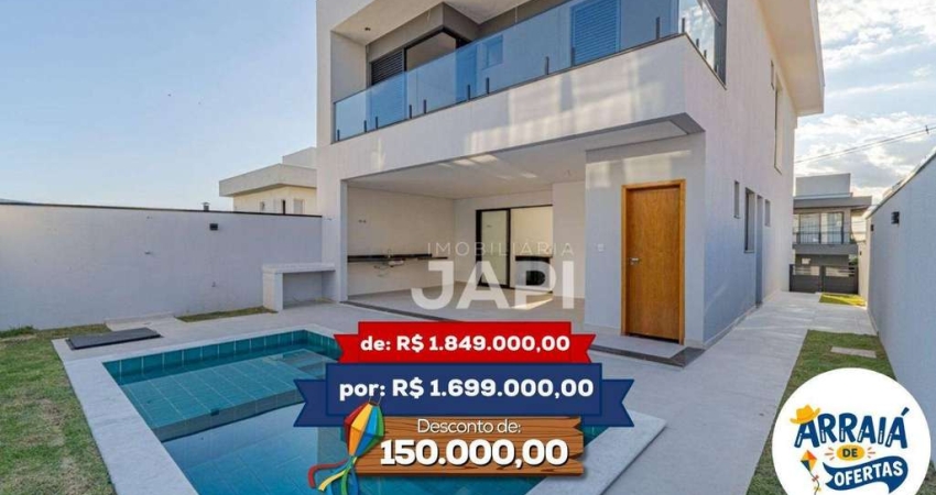 Casa com 3 dormitórios à venda, 257 m² por R$ 1.699.000 - Loteamento Reserva Ermida - Jundiaí/SP
