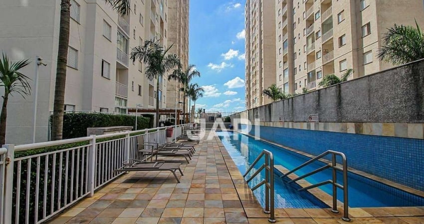 Apartamento com 3 dormitórios à venda, 66 m² por R$ 455.000,00 - Vila Hortolândia - Jundiaí/SP