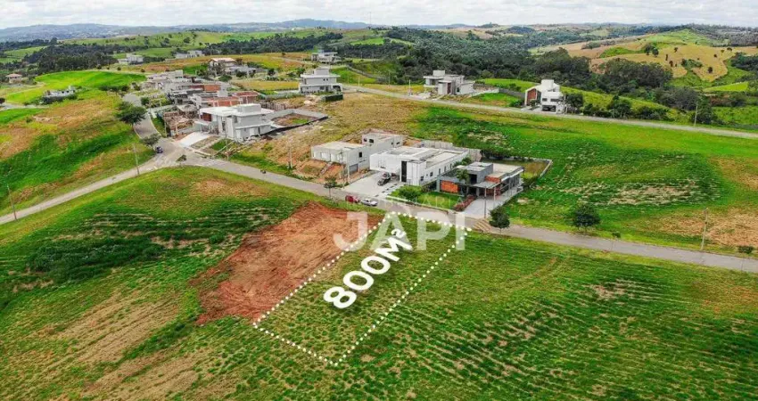 Terreno em condomínio à venda - Reserva Santa Mônica - Itupeva - 800m² - R$468.520