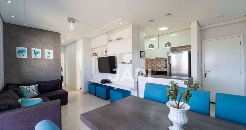 Apartamento com 3 dormitórios à venda, 73 m² por R$ 634.000,00 - Engordadouro - Jundiaí/SP