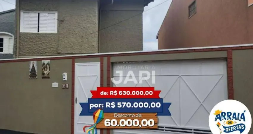 Casa com 2 dormitórios à venda, 132 m² por R$ 570.000,00 - Vila Rami - Jundiaí/SP