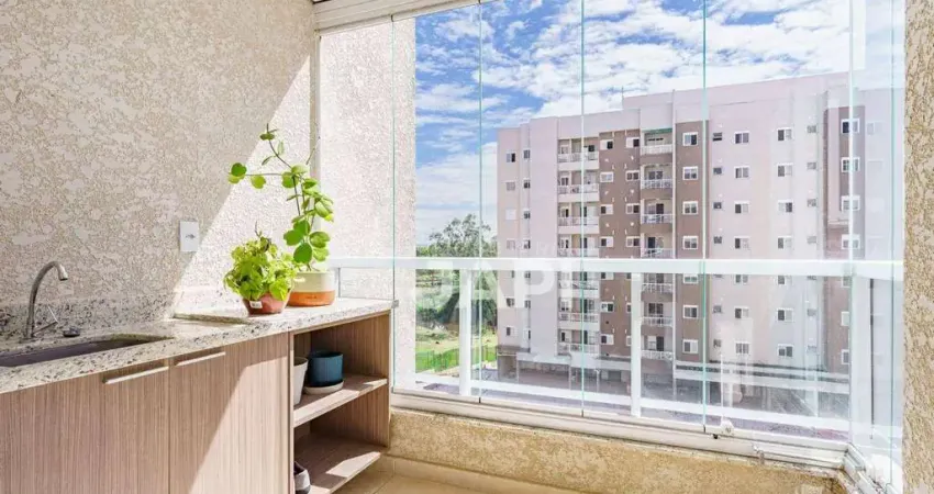 Apartamento com 2 dormitórios à venda, 58 m² por r$ 449.000,00 - medeiros - jundiaí/sp