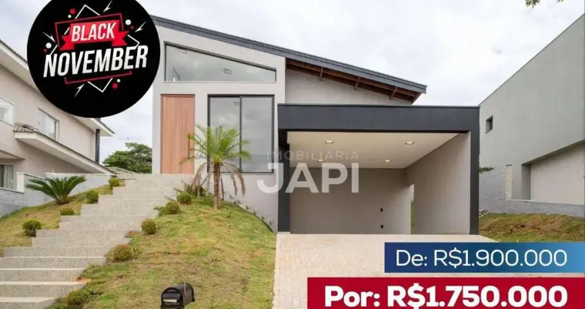 Casa á venda em itatiba, 3 suítes,  193m² por r$ 1.750.000 - bairro itapema