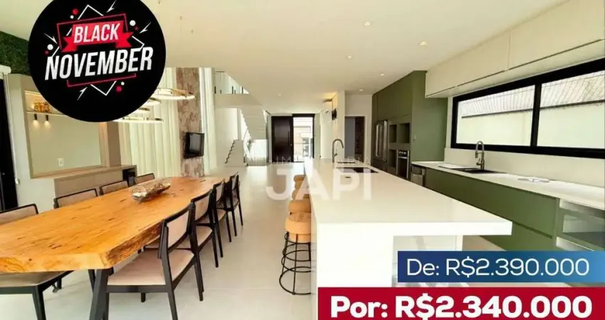 Casa com 4 quartos à venda, 268 m² por r$ 2.340.000 - loteamento reserva ermida - jundiaí/sp