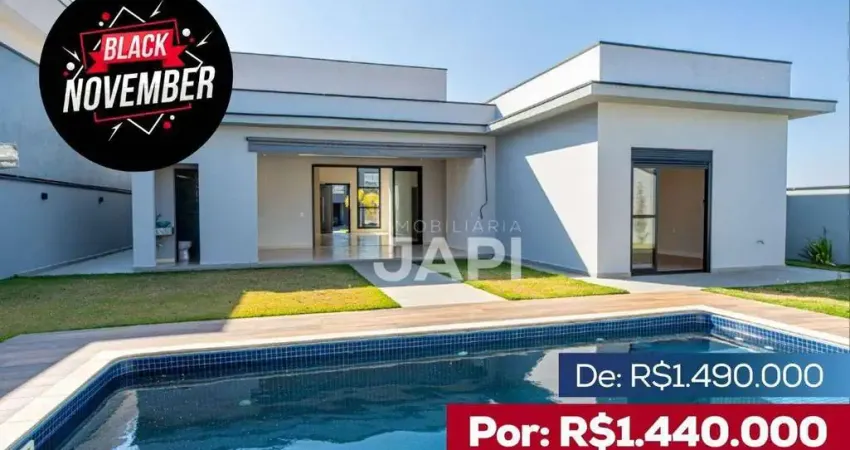 Casa à venda em jarinú – condomínio cambarah – 246m² - 3 suítes – r$ 1.440.000