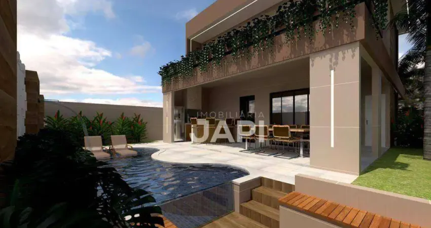 Casa com 3 quartos à venda, sendo 3 suítes - 280m² por r$ 1.800.000,00 - loteamento reserva ermida - jundiaí/sp