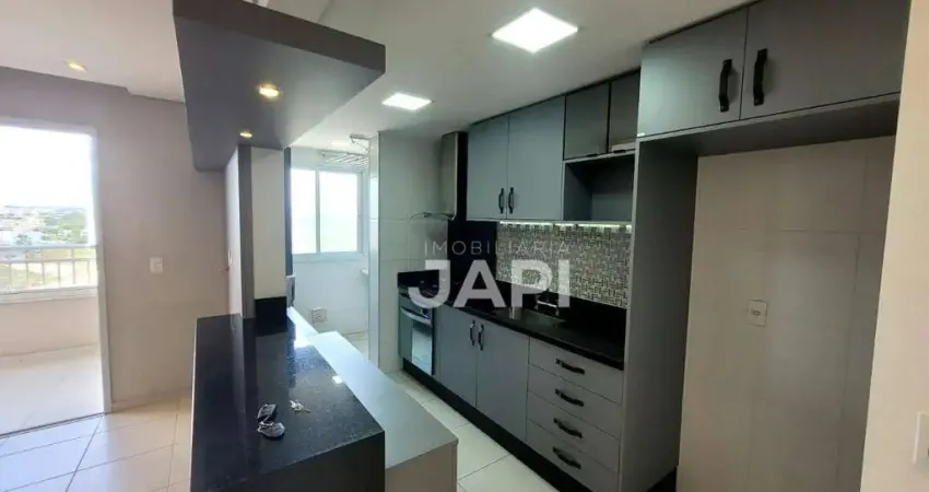 Apartamento com 2 quartos para alugar, 79 m² por r$ 4.661/mês - jardim guanabara - jundiaí/sp