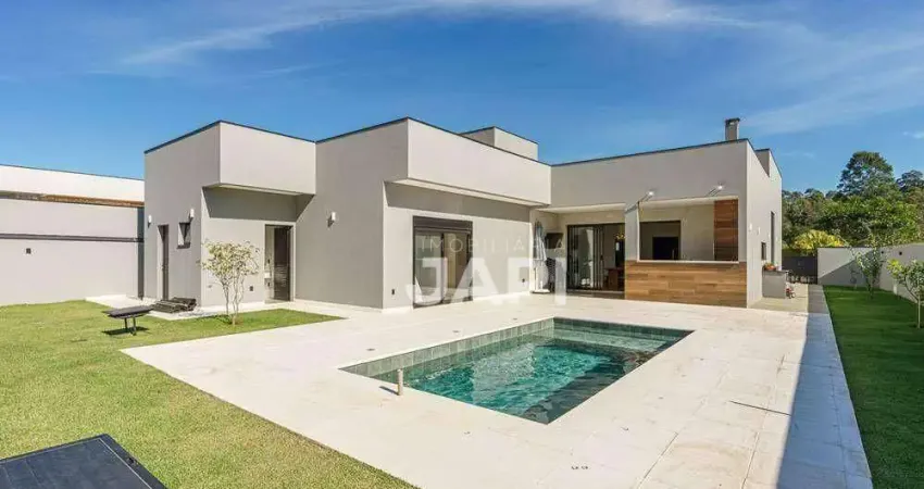 Casa com 4 dormitórios à venda, 293 m² por r$ 2.790.000,00 - medeiros - itupeva/sp