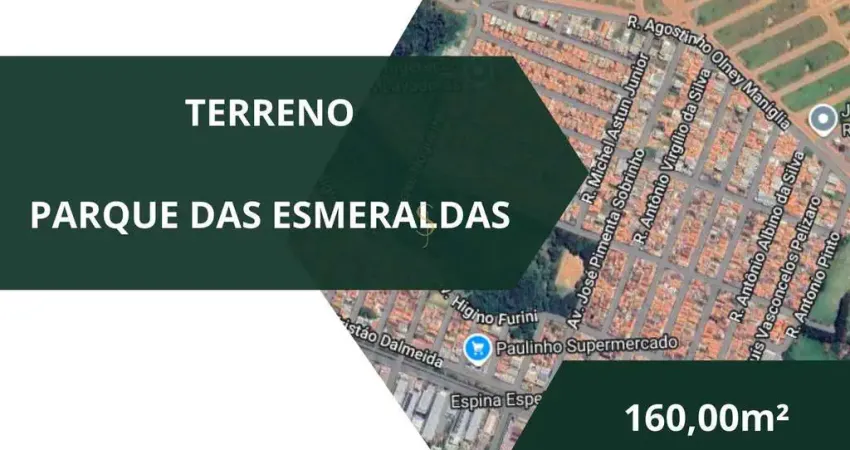 Terreno à venda no Parque das Esmeraldas, Franca 