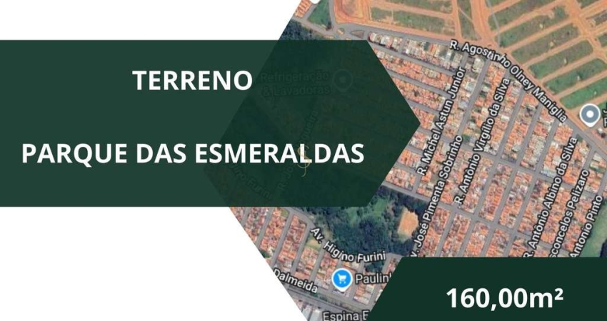 Terreno em condomínio fechado à venda no Parque das Esmeraldas, Franca 