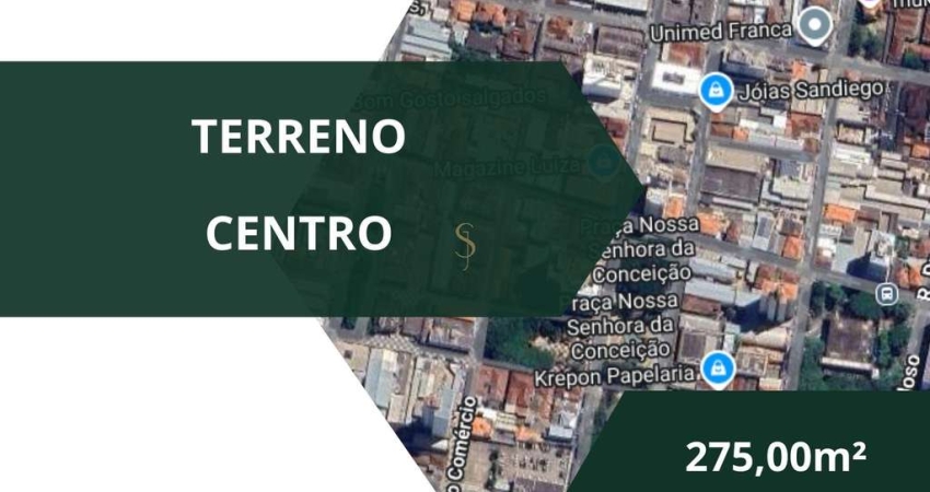 Terreno à venda no Centro, Franca 