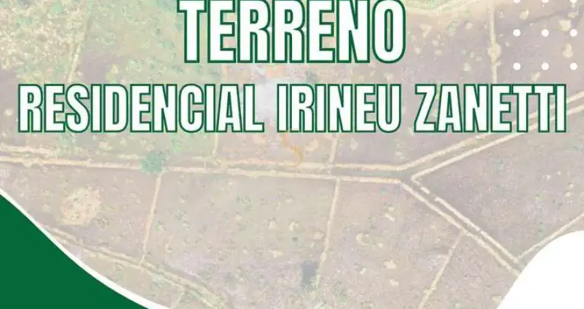 Terreno à venda no Residencial Irineu Zanetti, Franca 