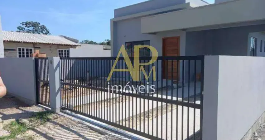 Casa à venda: 2 dormitórios sendo 1 suíte, loteamento bela vista, palhoça