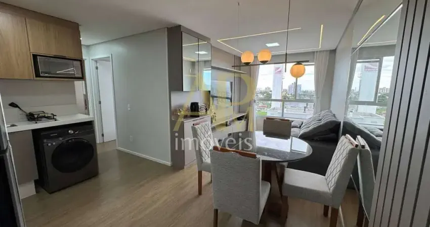 Apartamento à venda semimobiliado: 2 dorm (1 suíte) + Vista mar/ Biguaçu