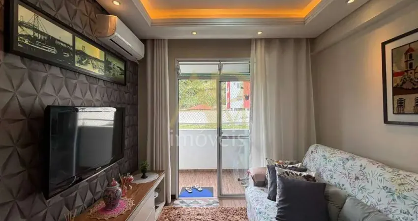 Apartamento à venda com 2 dormitórios e churrasqueira em forquilhinhas/ sj