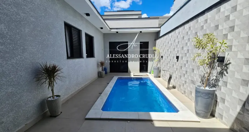 Casa Térrea Residencial Condomínio Villagio Wanel com Piscina 03 Quartos, 01 suíte Sorocaba SP