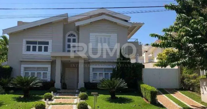 Casa em condomínio fechado com 5 quartos à venda na Rodovia Governador Doutor Adhemar Pereira de Barros, 100, Loteamento Alphaville Campinas, Campinas