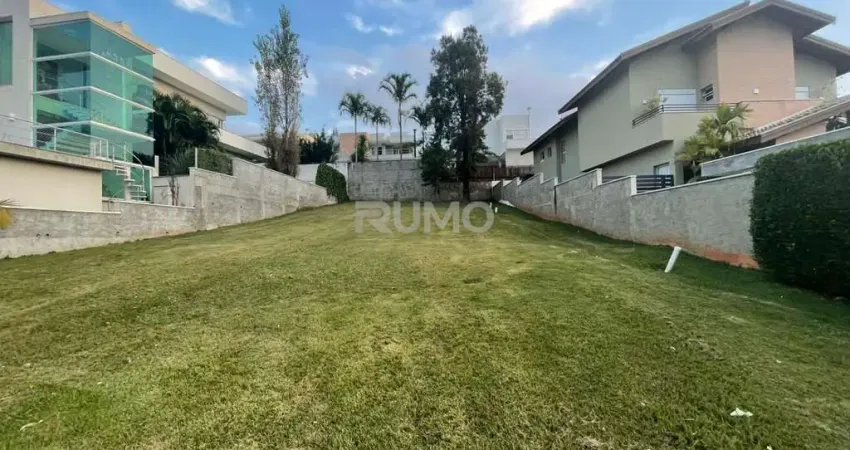 Terreno em condomínio fechado à venda na Avenida Alphaville, 08, Alphaville Dom Pedro, Campinas