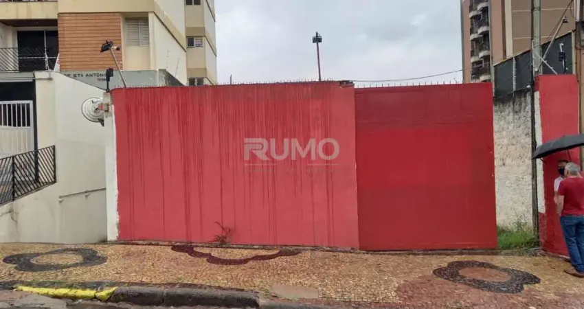 Terreno comercial à venda na Rua Uruguaiana, 1321, Bosque, Campinas
