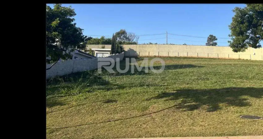 Terreno em condomínio fechado à venda na Avenida Isaura Roque Quércia, s/n, Loteamento Residencial Pedra Alta (Sousas), Campinas