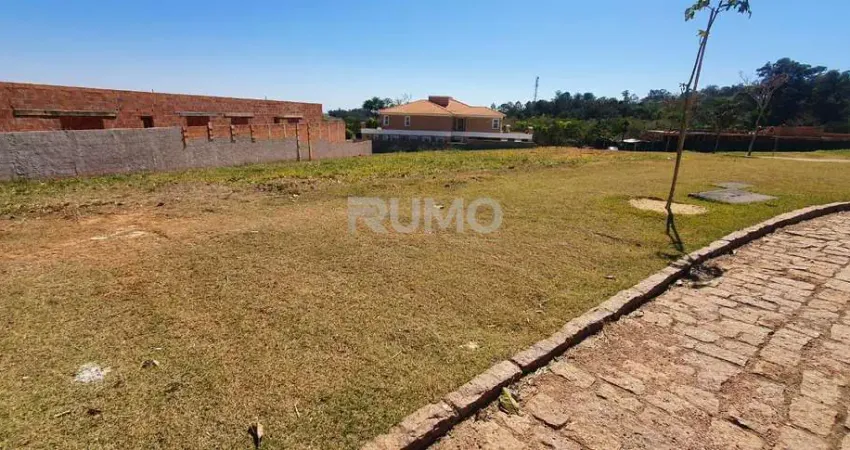 Terreno em condomínio fechado à venda na Avenida Isaura Roque Quércia, s/n, Loteamento Residencial Pedra Alta (Sousas), Campinas