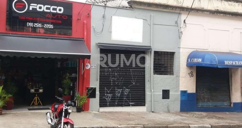 Sala comercial para alugar na Rua São Carlos, 22, Vila Industrial, Campinas