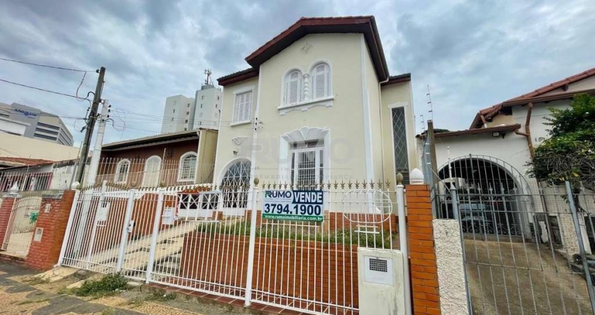 Casa comercial à venda na Rua Doutor Barbosa de Barros, 171, Botafogo, Campinas