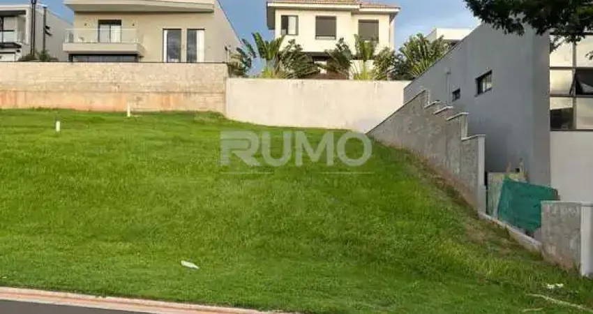 Terreno em condomínio fechado à venda no Alphaville Dom Pedro, Campinas 