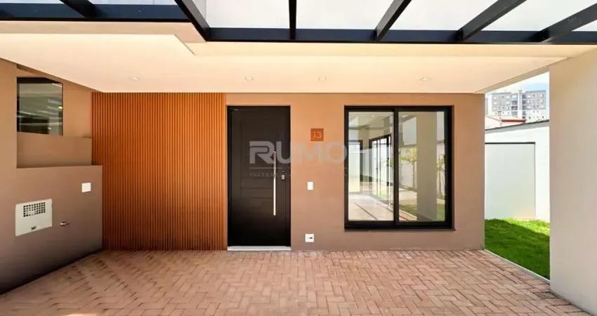 Casa em condomínio fechado com 3 quartos à venda na Rua Emerson José Moreira, 1710, Chácara Primavera, Campinas