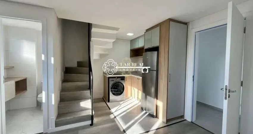 Edificío lyon - studio duplex mobiliado 2 quartos 53m² a venda no rebouças em curitiba