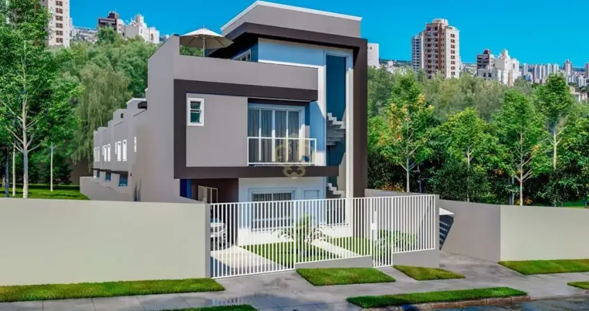 Sobrado com 3 dormitórios à venda, 120 m² por r$ 749.900,00 - portão - curitiba/pr