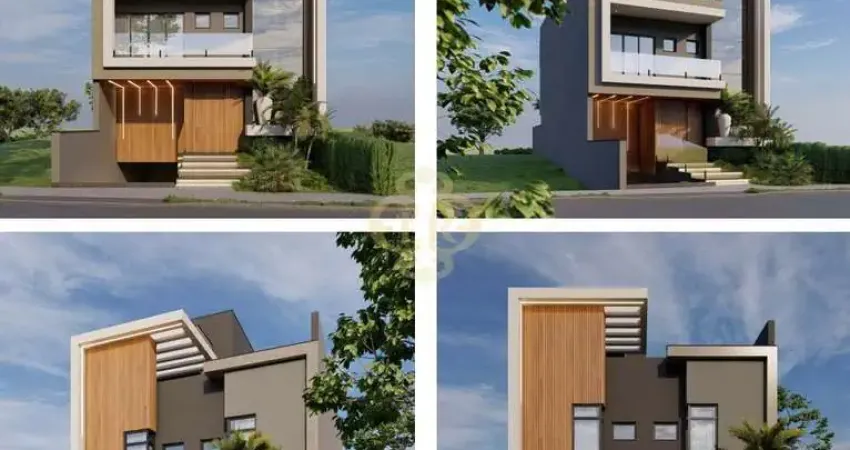 Condomínio residencial weekend - sobrado alto padrão à venda no condomínio residencial weekend